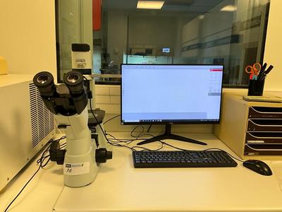 Overzichtsfoto van NIKON Eclipse TE2000-U Microscope inversé